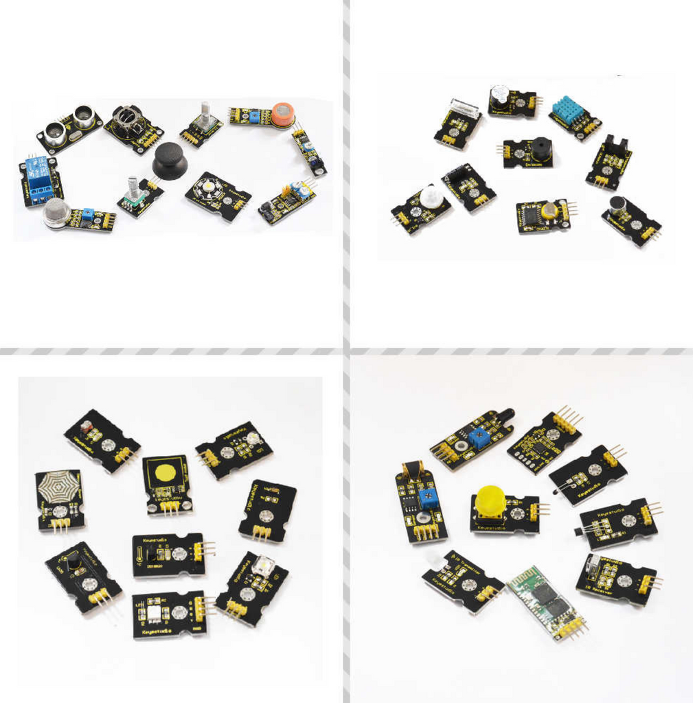 30 Sensor Kit Explore the World of Robotic Sensors and Artificial Intelligence