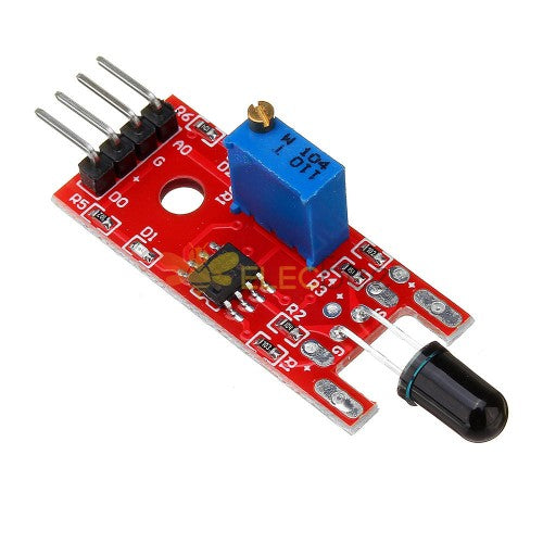 KY-026 Flame Sensor Module IR Sensor Detector For Temperature Detecting