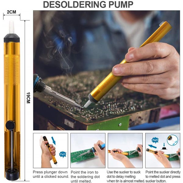 220V 60W EU Plug Soldering Handy Kit
