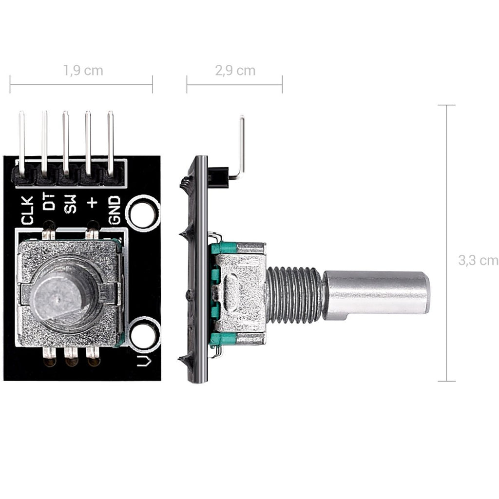 KY-040 Rotary Encoder Module for Arduino with Demo Code