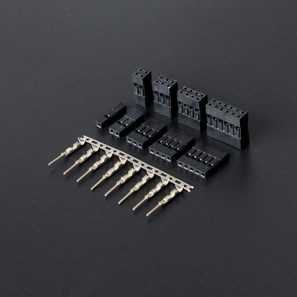 620pcs Dupont Connector 2.54mm, Dupont Cable Jumper Wire Pin Header