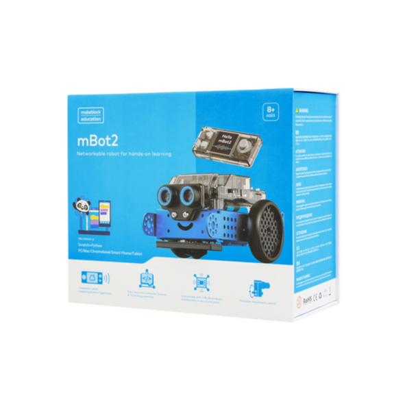 mBot 2 Robot Toys, Robot Kit STEM Projects for Kids Ages 8-12, Coding –  Ednex Shop