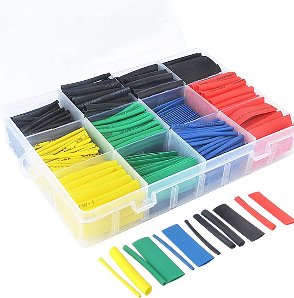530pcs Colorful Heat Shrink Tubing Insulation Set