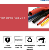 530pcs Colorful Heat Shrink Tubing Insulation Set