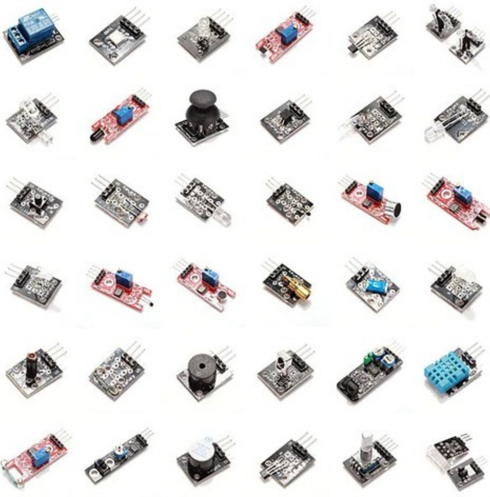 37pcs Sensor Kit(Plastic Case,with CD)