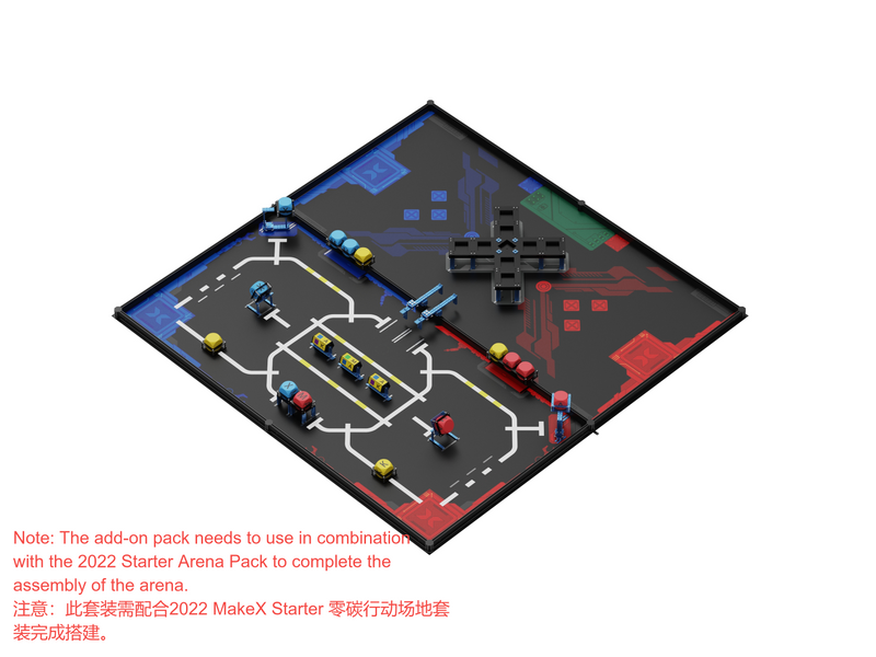 2024 MakeX Starter arena upgrade kit - Zero Carbon