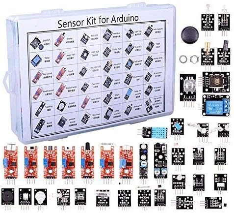 37pcs Sensor Kit（Plastic Case，with CD）
