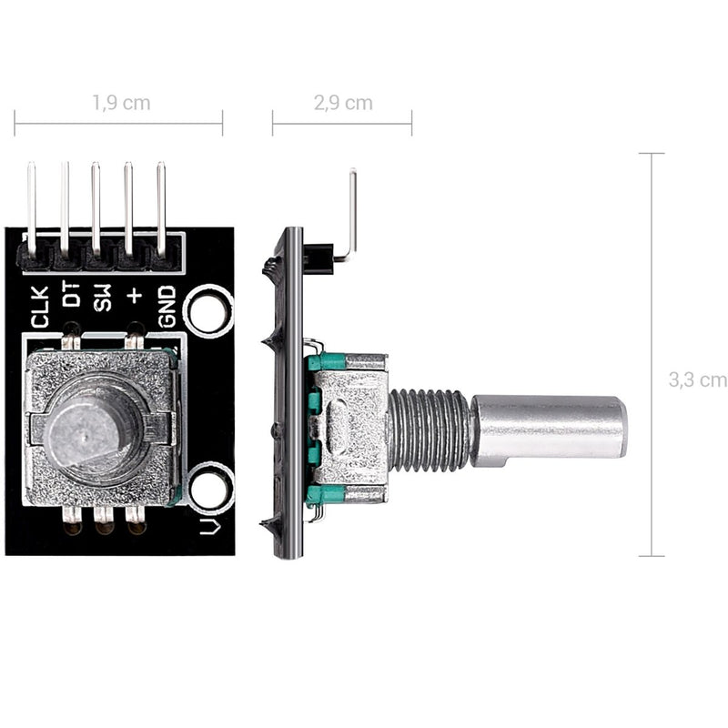 KY-040 Rotary Encoder Module for Arduino with Demo Code