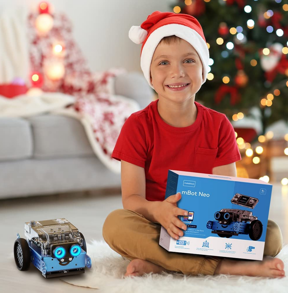 mBot 2 Robot Toys, Robot Kit STEM Projects for Kids Ages 8-12, Coding for Kids Support Scratch & Python Programming, STEM Toys Building Toys Gifts for Boys Girls 8+ Years Old
