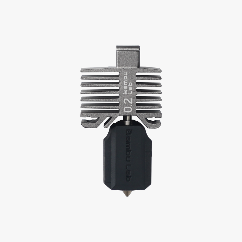 Hotend with stainless steel nozzle-0.2 mm For P1 Series