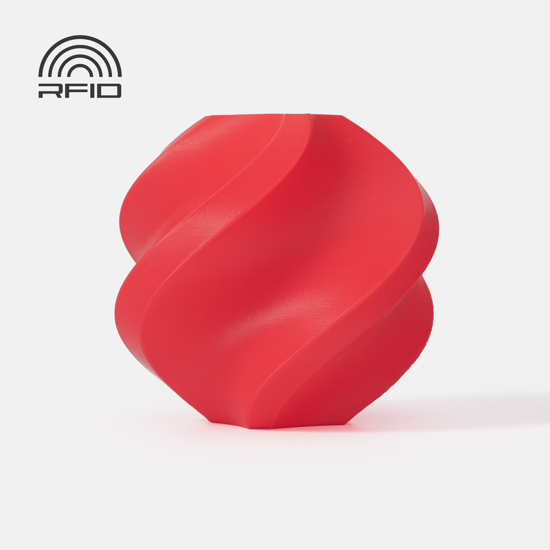 Bambu ASA-Red- with Bambu Reusable Spool