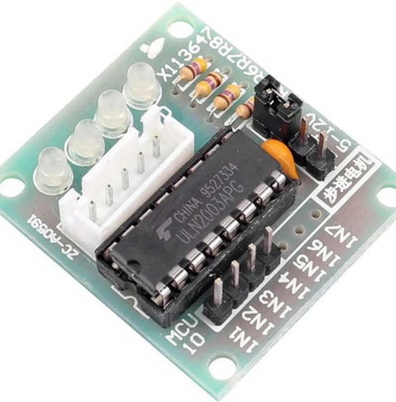 5V 4-Phase Stepper Motor+ ULN2003 Driver Board GREEN AA091=AA087+AA089
