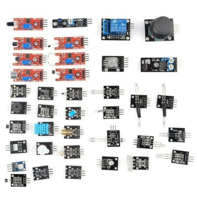 37pcs Sensor Kit（Plastic Case，with CD）