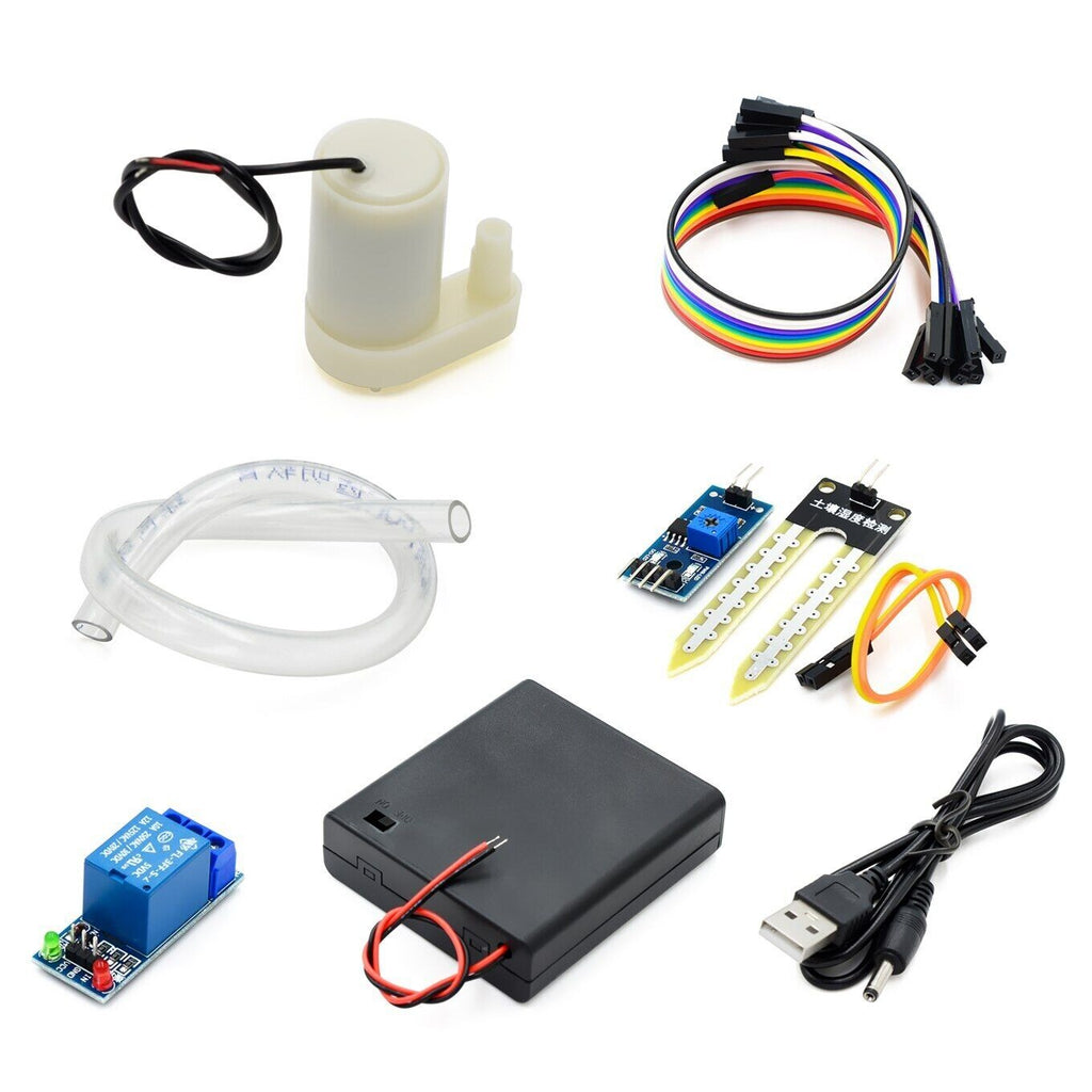 DIY Automatic Flower Watering Automatic Irrigation Module Soil Moisture Detection Automatic Watering and Pumping Type A