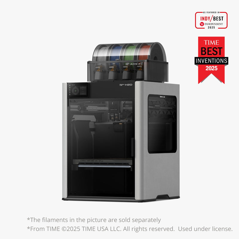 Bambu H2D Combo2 3D printer main product image, advanced combo 3D printer, available in UAE