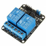 2 Channel Low Level Relay Module with light coupling 5V